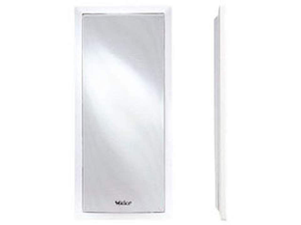 FPS 1000 - Black - 2-Way 75 Watt On-Wall Flat Mount Speaker - Hero